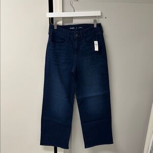 Old Navy Deep Blue Wide-Leg Jeans